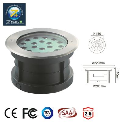 China Underwater Waterproof Garden Stair Lighting Underground Ground Led Step Light for sale