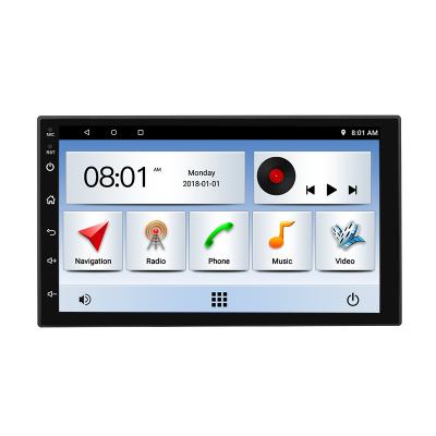 China FM/GPS/mirror link/music/video universal Android system Leshida N750 for car with FM navigation and gps stereo mirror link 7/9/10.1 inch for sale