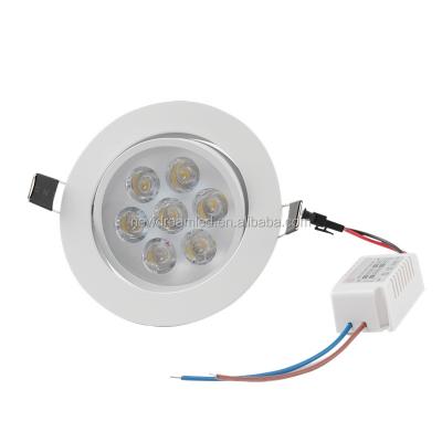 China Downlights Dimmable Downlight Light 9W 12W 15W 21W 220V 110V Recessed Round Led Ceiling Lamp Warm White/White/Cold White Led Spot Light for sale