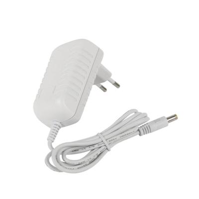 China EU USA Universal Plug 12V 2A White 24W Power Adapter For CCTV Video LED Strip Lighting PA-1202 for sale