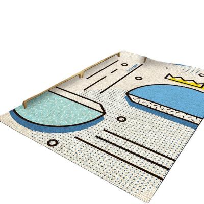 China Washable 3D Printed Mat With Customizes Size for sale