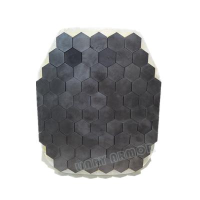 China Armor Plate Level 4 SAPI Silicon Carbide Hard Ceramic Ballistic Plate For Armor for sale