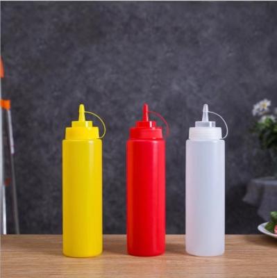 China Low MOQ LDPE Plastic Dropper Bottle BBQ Sauce Food Sauce Bottles Squeeze Bottle for sale