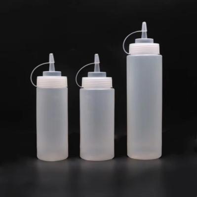 China Low MOQ LDPE Plastic Dropper Food Container BBQ Sauce Food Hot Sauce To Bottle Bottles Soy Sauce Bottle for sale