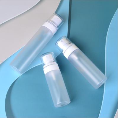 China 30ml 60ml 80ml 100ml 120ml Frosted Spray Bottle or Lotion Bottle Cosmetics Travel Kit Set Package Plastic PET Bottle for sale