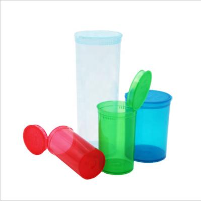 China Top Bottle Vial Container Seal Lids Tubes Bottom MOQ Vial Containers Airtight Easy Open Noise 19dr Plastic Medicine Drachma Empty for sale