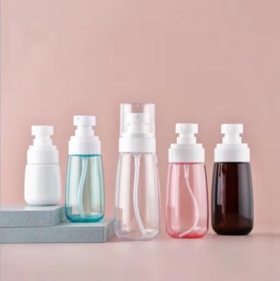 China Cosmetic Travel Kit UPG PETG High End Plastic Bottle With Lotion Sprayer Or Pump Spray Bottle for sale