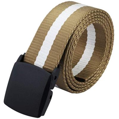 China GB81 Solider Waist Nylon Heavy Duty Nylon Belt With Buckles 3.8cm Width 2.5mm Thickness Plastic Stock For Wholesales for sale