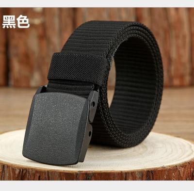 China Army GB70 Nylon Black Military Canvas Soldier Heavy Duty Students Training Waist Belt Stock Army Green Khaki Red Brown Red Navy Wholesale for sale