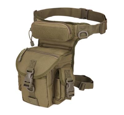 China Water Proof DFLB01 ARMY GREEN Outdoor Military Tacticdal Waist Leg Bag Mix Combat Bag for sale