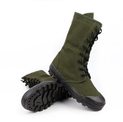 China TST25 Anti-Smell Resistant Outdoor Sports Canvas Boots Military Hunting Tactical Light Weight for sale