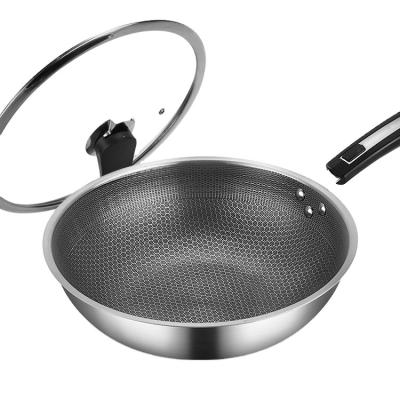 China 2022 Viable New Hot Selling Non-Stick Stainless Steel Frying Pan Induction Cooker Suitable For Gift Pots And Pans for sale