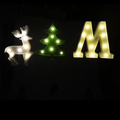 China Wholesale Garden Christmas Landscape Lights Outdoor Waterproof Solar Atmosphere Lights Deer Tree Energy Saving LED Decoration for sale