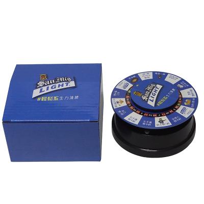 China OEM customized brand marketing company comeback holiday gifts creative amusement electric turntable game set with packaging for sale