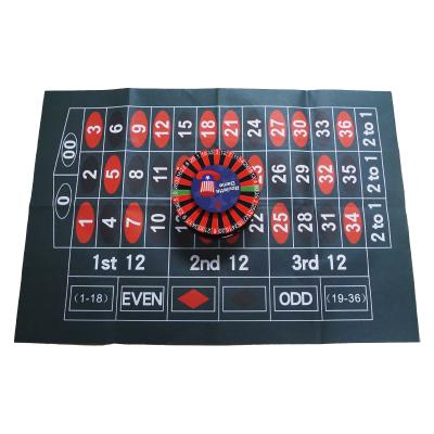 China OEM Casino Accessories Electronic Game Tablecloth Russian Roulette Roulette for sale