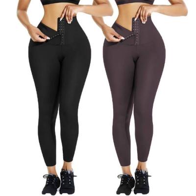 China 2021 New Breathable Plus Size Running Fitness Running Wholesale Set Women LooseWaist Yoga Gaiters Pants for sale