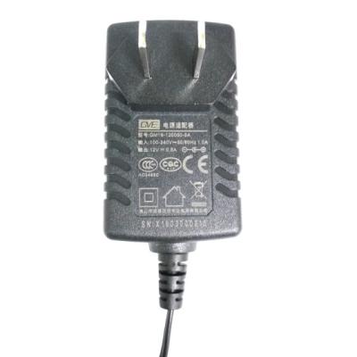 China 100-240Vac 50/60Hz AC 12v DC Power Wall Mounted Adapter 5a for sale