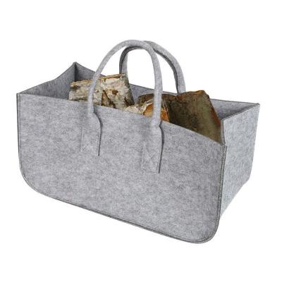 China Viable Chinese Firewood Tote Felt Packaging Bag Christmas Supplier for sale