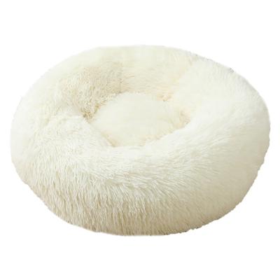 China Wholesale Modern Stylish Luxury Felt Breathable Round Eco-Friendly Design Big Large Dog Cat Bed Bedroom Bed for sale