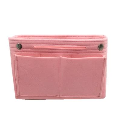 China Fashion Factory Promotions Custom Personalized Felt Cosmetic Makeup Bag Organizer for sale