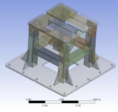 China Abb Robot Positioner System Increasing Height Better Adapt To Robot Base Of Production Line for sale