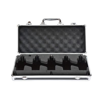 China Durable 5 PedalPad Audio Case - Guitar Effects Pedalboard for 5 Mini Pedals + Power Supply and Power Cables for sale