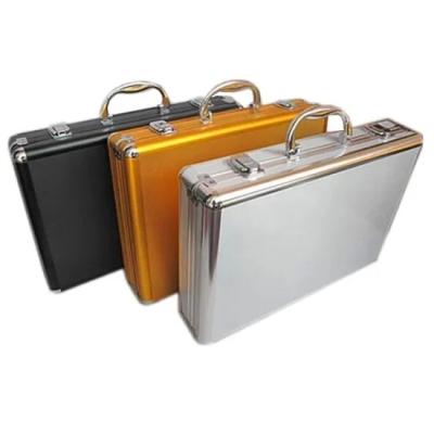 China Durable Thin Case Attaché Aluminum Laptop Briefcase for sale