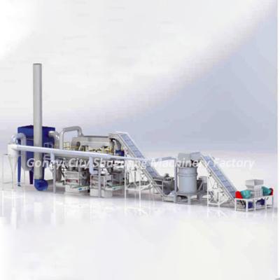 China Resource Recycling Industry Copper Sorting And Aluminum Recycling Machine Air Heater Recycling Separating Copper And Aluminum for sale