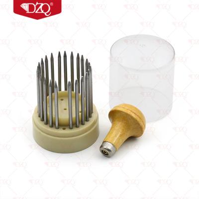 China Whole Sale Jewelry Tool Fine Hardened Tool Steel With Precise Concave Tips To Form Smooth Beads Beading Tool Kit 0-22 for sale