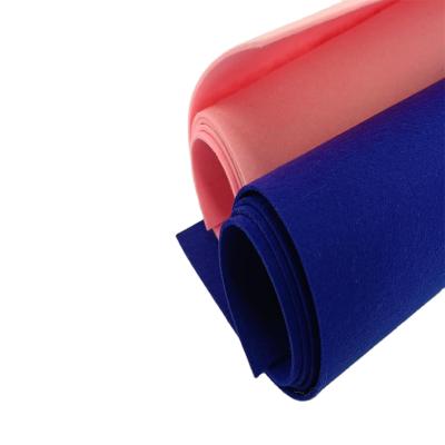 China Waterproof Soft Nonwoven Polyester Fiber Felt Needled Color Soft Felt Fabric Piece Color Felt for sale