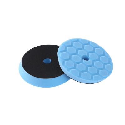 China Eco-friendly 6 Inch Foam Sponge Buff Polishing Pad For Car Polisher Stock Medium Fine Heavy Duty Tool for sale