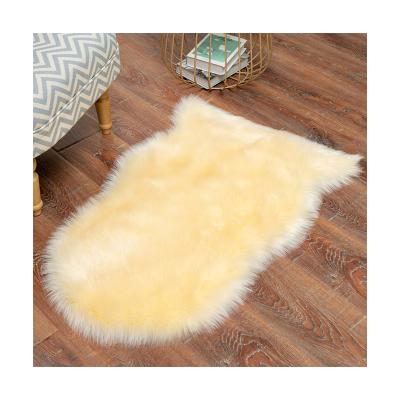 China Washable factory directly supply animal fur rug faux fur rug custom fur rug for sale