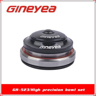 China Integrated 41-52mm Developed Stroke 30 or 39.8mm Gineyea GH-523 Fork 28.6mm Headtube Bicycle Headset for sale