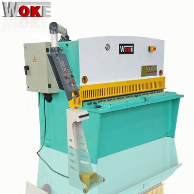 China Metal Sheet Cutter Motorized Back Gauge Swing Beam Plate Shear, Steel Plate Cutting Machine, Guillotine Shear Machine for sale