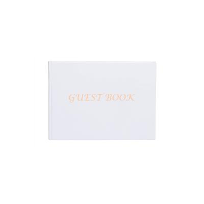 China Magnetic Daily Planners Wedding Guest Book Guest (120 Pages) Sign-in Book Guest Registration Guestbook Planner for sale