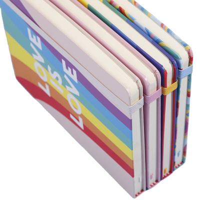 China Custom Creative Hardcover Book Notebook Anime Elastic Band Notebook Office Stationery Notebooks for sale