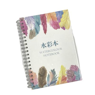 China Paper Eco-friendly Custom Design Chinese Watercolor Painting Book Drawing Set Coloring Book Notebook for sale