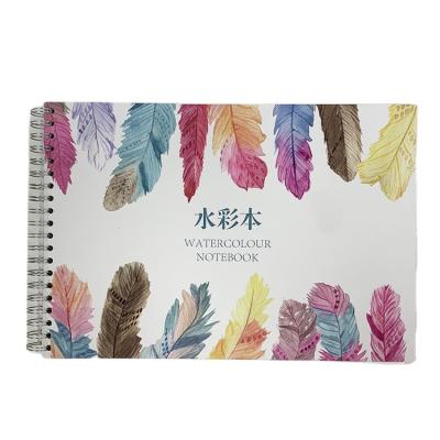 China Large YO Binding 15 Inch Spiral Notebooks 300 Gsm Rough Texture Custom Drawing Watercolor Notebooks for sale