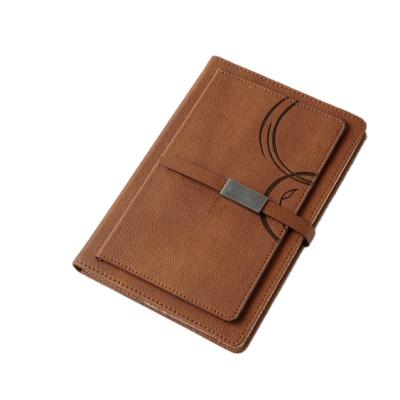 China High Quality Custom Leather Diary Eco-friendly Paper Diaries and Notebooks PU Storage Notebook Organizers A5 for sale