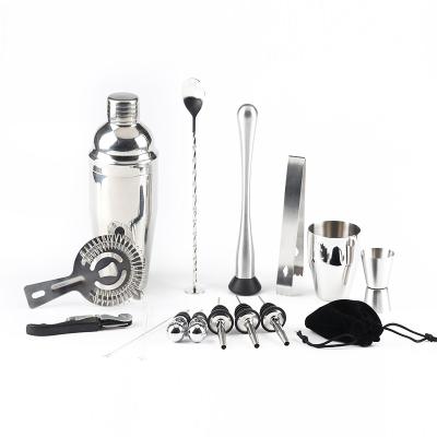 China Factory sale viable small stainless steel messy person bar tool kit cocktail measure directly for sale