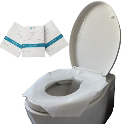 China Updated Version 1/4 Times 200pcs 16g Virgin Disposable Wood Pulps Disposable Flushable Toilet Paper Seat Cover For Public Toilet for sale