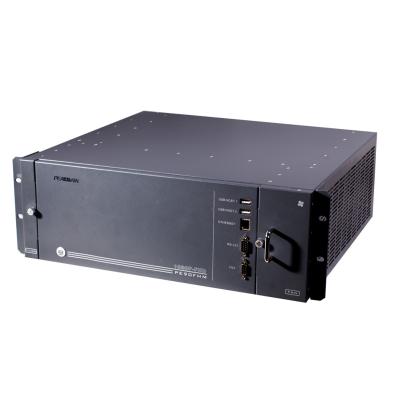 China Caja de interruptor híbrida de la matriz de la entrada de video de la pared video potente con el chasis modular 5-Slot en venta