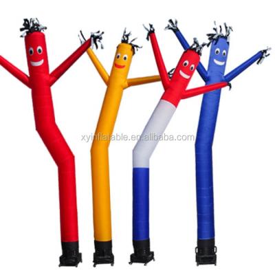 China 2020 Hot Selling PVC Or Oxford Cloth Inflatable Air Dancer Blower Fan Tube Man, Air Dancing Man With Blower For Advertising for sale