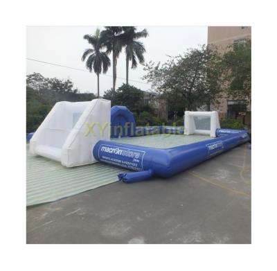 China Hot Selling PVC Inflatable Soccer Field, Inflatable Soccer Field, Inflatable Soccer Field For Sale for sale