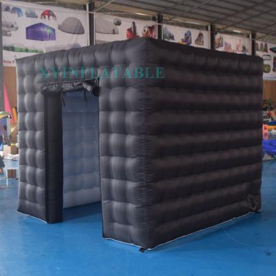 China 2020 Hot Selling Oxford Cloth Inflatable Photo Booth Black , Inflatable Photo Booth Tent for sale