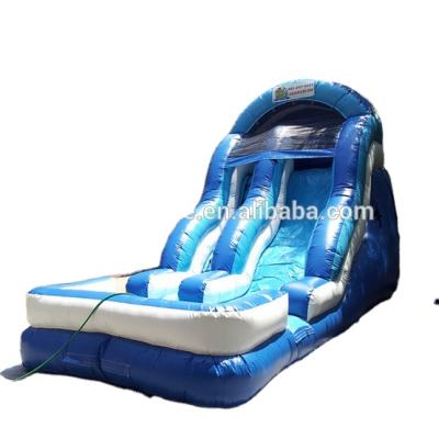 China PVC inflatable slide giant/plastic giant slides/big water slide for sale for sale