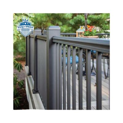 China Easily Assembled Easily Assembled Safety Metal Slat Wall Fence Garden Aluminum Fence Made in China for sale