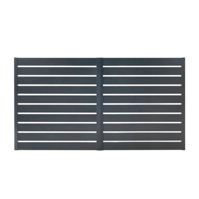 China Easily Assembled Modern Factory Outlet Barrier Metal Fence Aluminum Panels For Garden Farm Sports Play Fence for sale