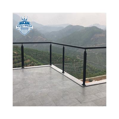 China Direct Wholesale Easily Assembled Good Quality Road Safety Mesh Eco Fence Railing Glass Barrier for sale