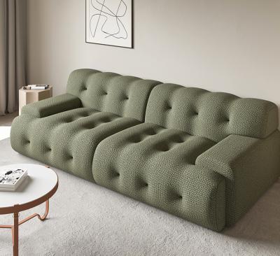 China Sofa Fabric Couch Latest Design Sectional Living Room Sofa Sets Green High Convertible Modern Home Furniture for sale